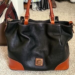 Dooney & Bourke Brenna Pebble Leather Satchel